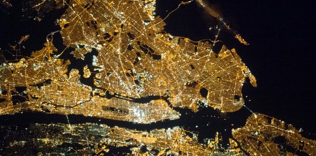 NYC from space Reforming Energy Vision