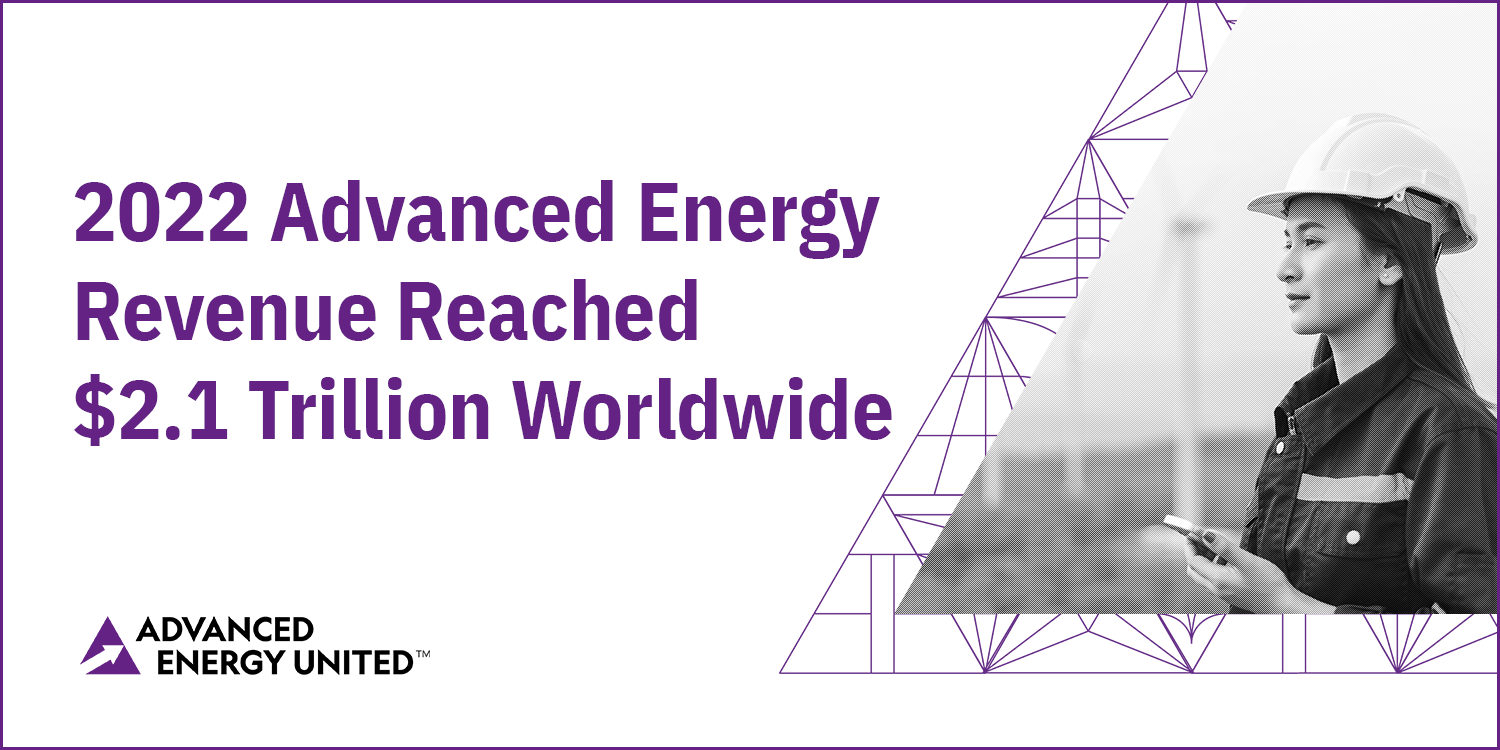 Blog Graphic 2022 Advanced Energy Revenue Reached $2.1 Trillion Worldwide 1