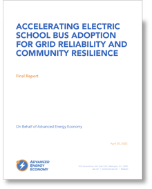 Accelerating Electric School Bus Adoption COVER