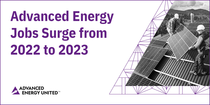 Advanced Energy Jobs Surge from 2022 to 2023