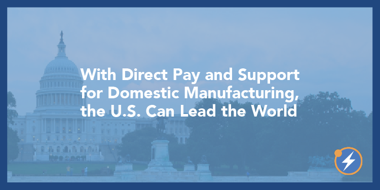 Direct Pay, Mfg US Leads World