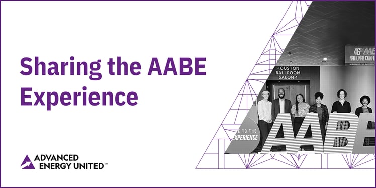 Blog Sharing the AABE Experience